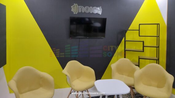Pembuatan Studio Podcast NOICE Jakarta Selatan