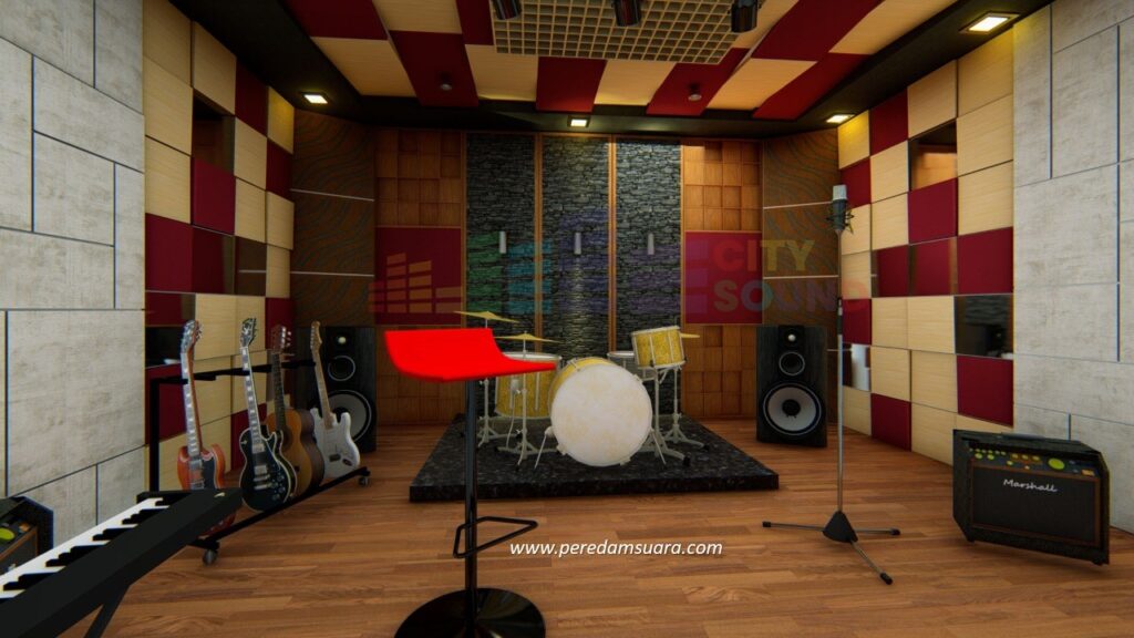 membangun studio musik