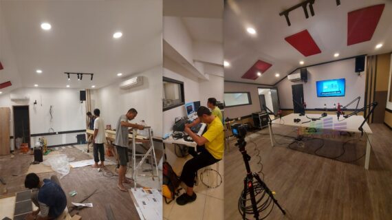 Pembuatan Studio Podcast Ibu Lisa Jakarta