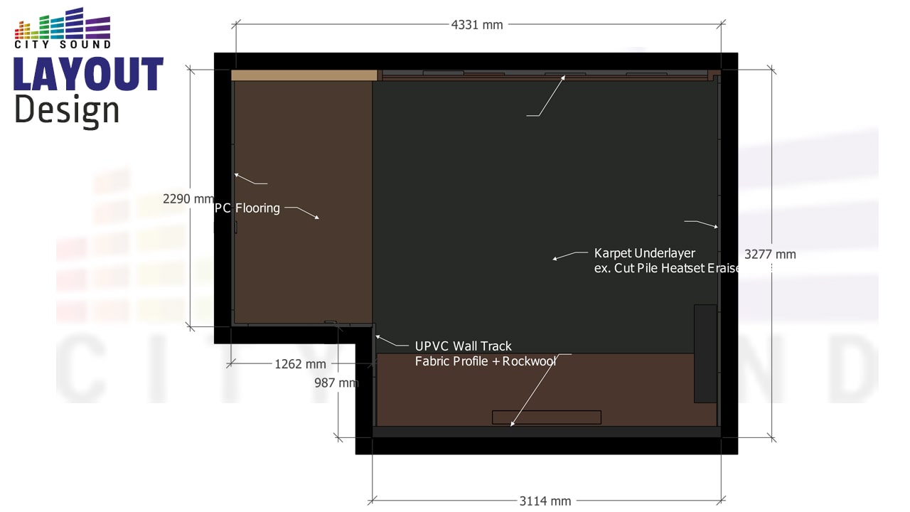 Desian hometheater bapak kevin