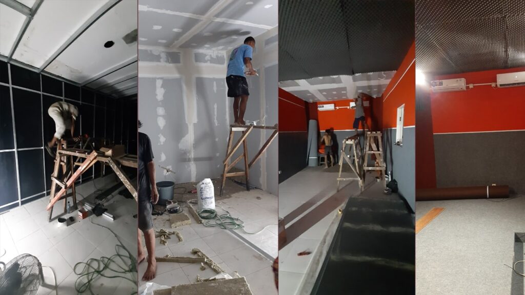 ruangan studio musik