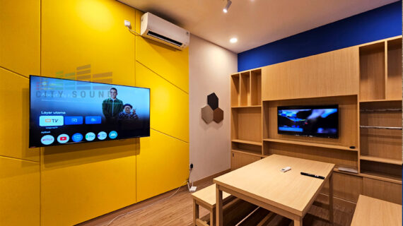 Membangun Ruangan Podcast Botax Consulting Indonesia