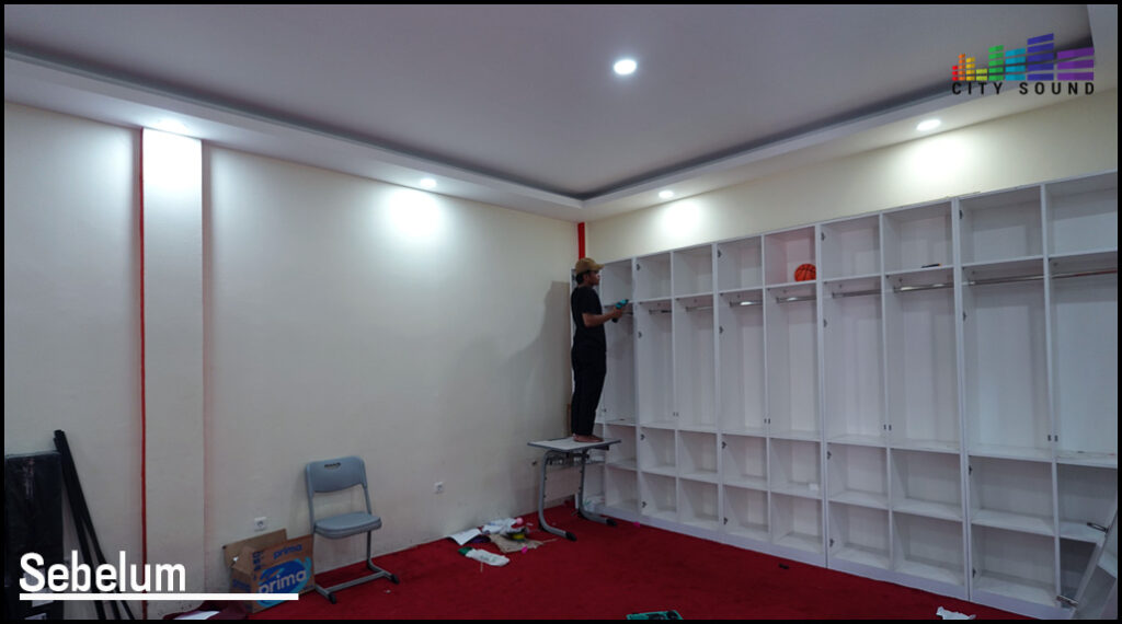 Pembuatan Studio Poadcast Sekolah Al Wildan 16 Ciledug