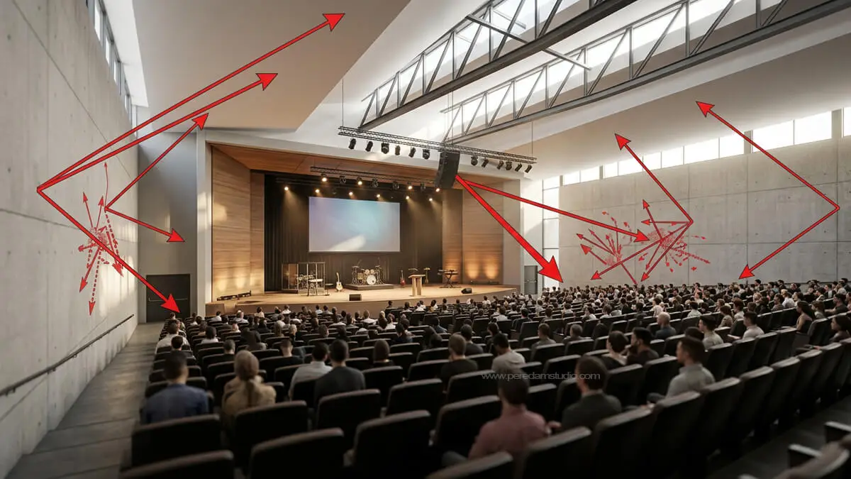 Peredam Suara Aula