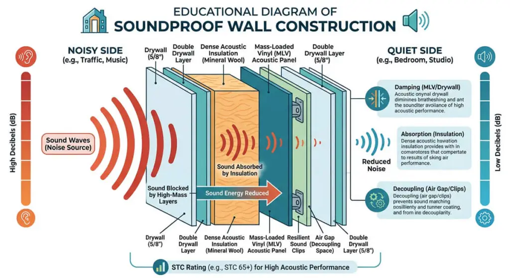 Cara Membuat Ruangan Kedap Suara yang Efektif